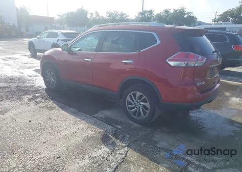 2015 Nissan Rogue Sl из США, поврежденный, VIN 5N1AT2MV7FC840079